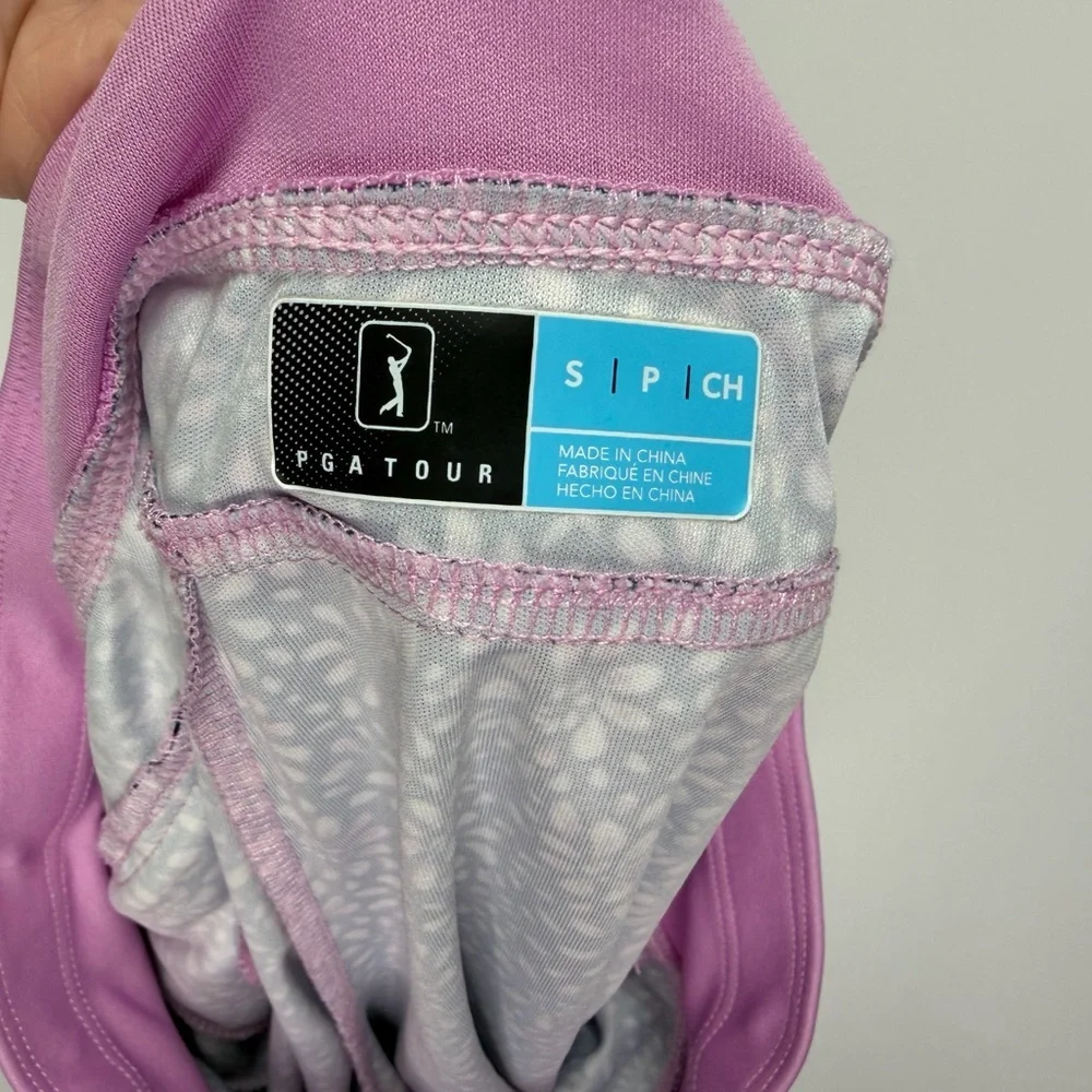 PGA Tour Women's Tie Dye Floral Golf Faux Wrap Skort Size Small - Picture 6 of 7